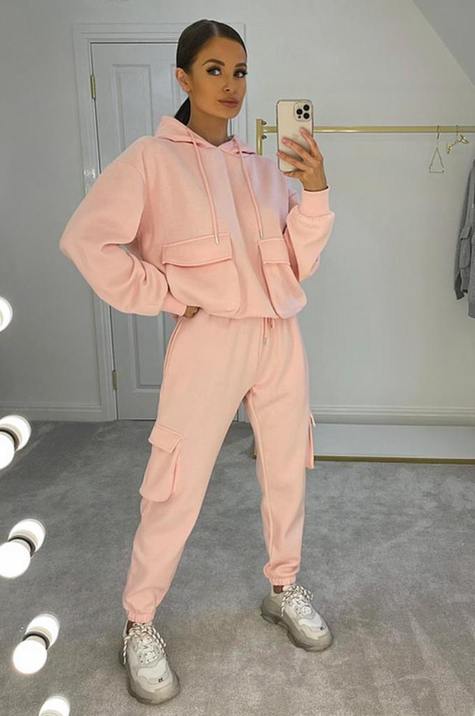 Angel Loungwear Suit with Pocket & Hoody
