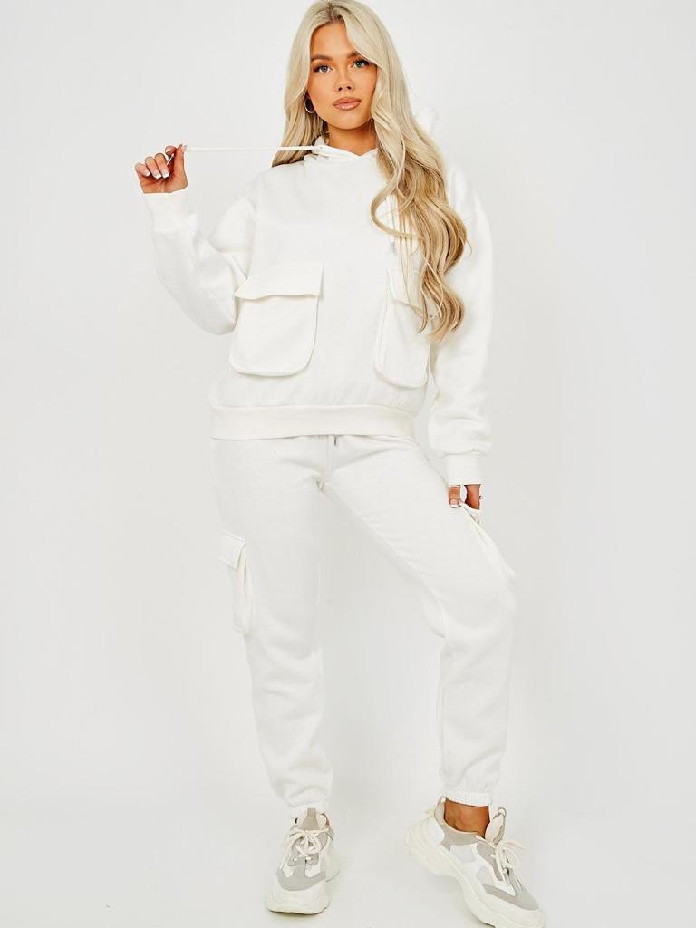 Angel Loungwear Suit with Pocket & Hoody